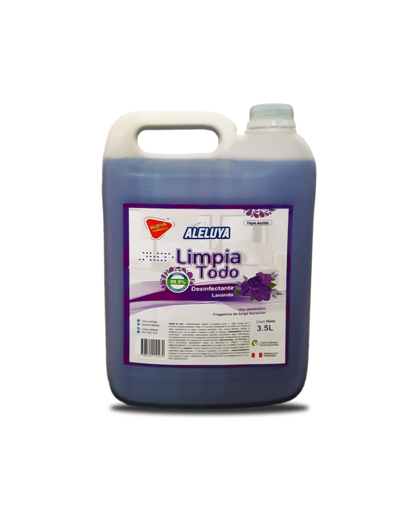 Lavanda Limpiatodo desinfectante Lavanda 3.5L